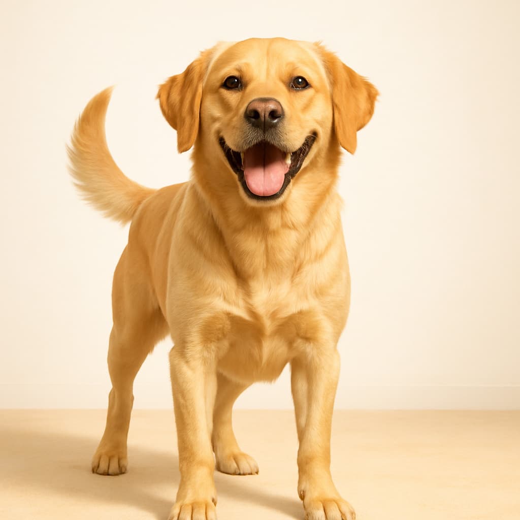 Happy dog